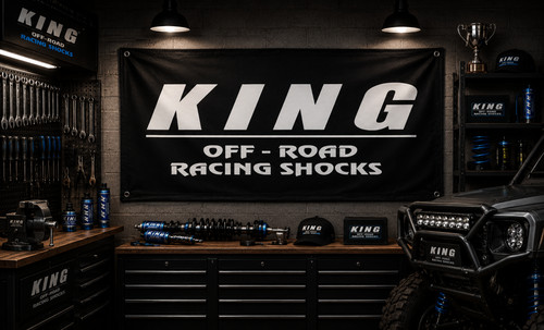 King off road racing shocks - road,