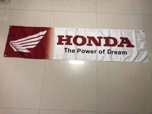 Honda fans racing team banner - racing,