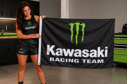 For monste racing team - monste, flag